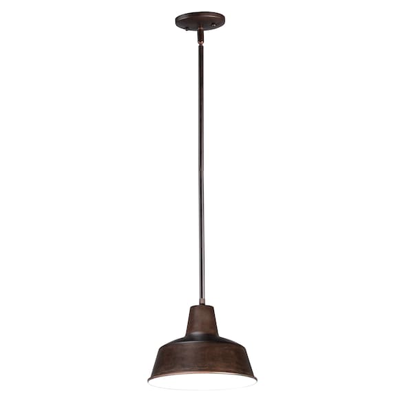 Maxim Lighting Pier M 1-Light 8.25" Wide Empire Bronze Pendant Light 35017EB - main